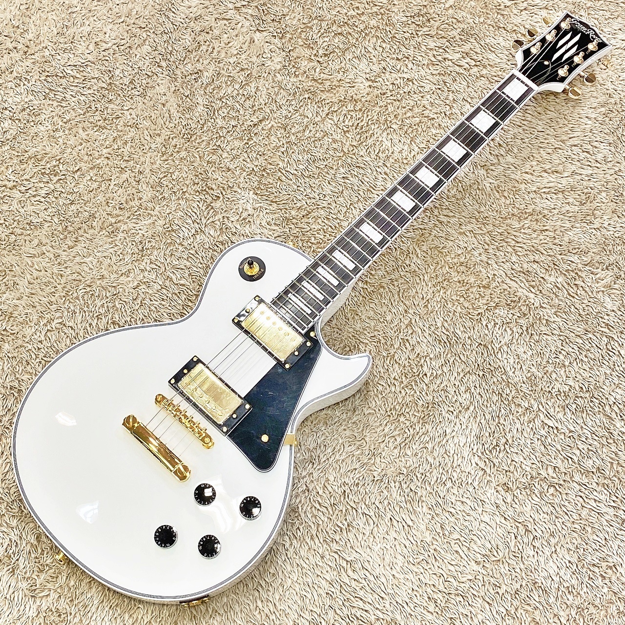 GrassRoots G-LP-60C ESPギターソフトケース&ケーブル付き - 楽器・機材