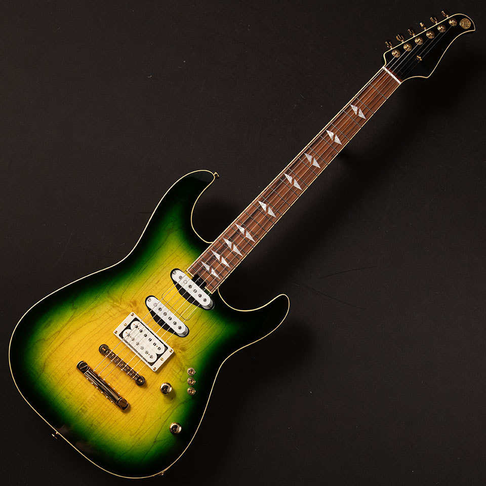 Kz Guitar Works SS-1 Deluxe Green Burst（新品）【楽器検索デジマート】