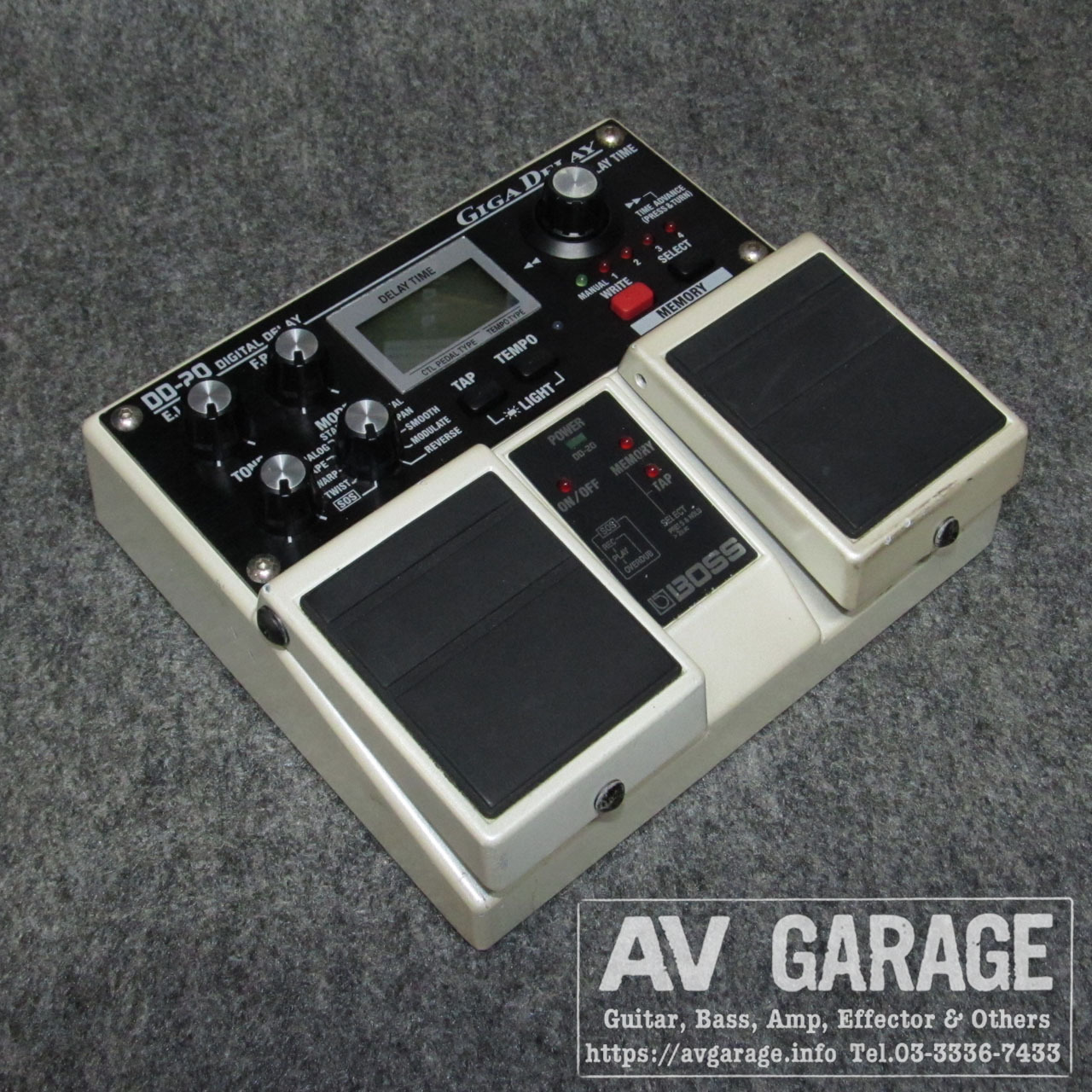 BOSS DD-20 Digital Delay Giga Delay（中古）【楽器検索デジマート】