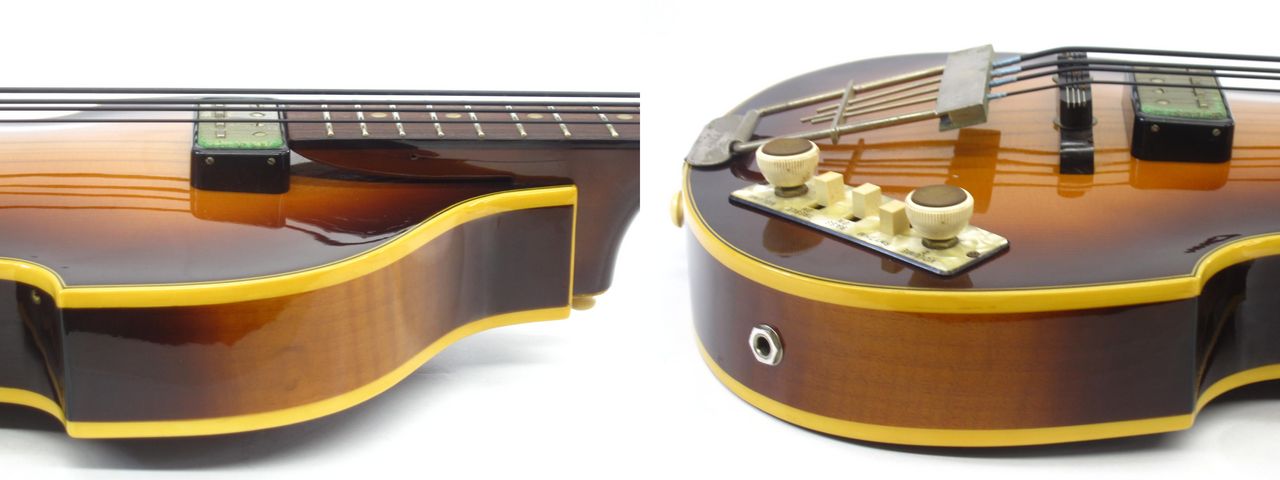 マリHofner 500/1 Vintage63 バイオリンベースドイツ製 H500/1-63-RLC-0 - Violin Bass 