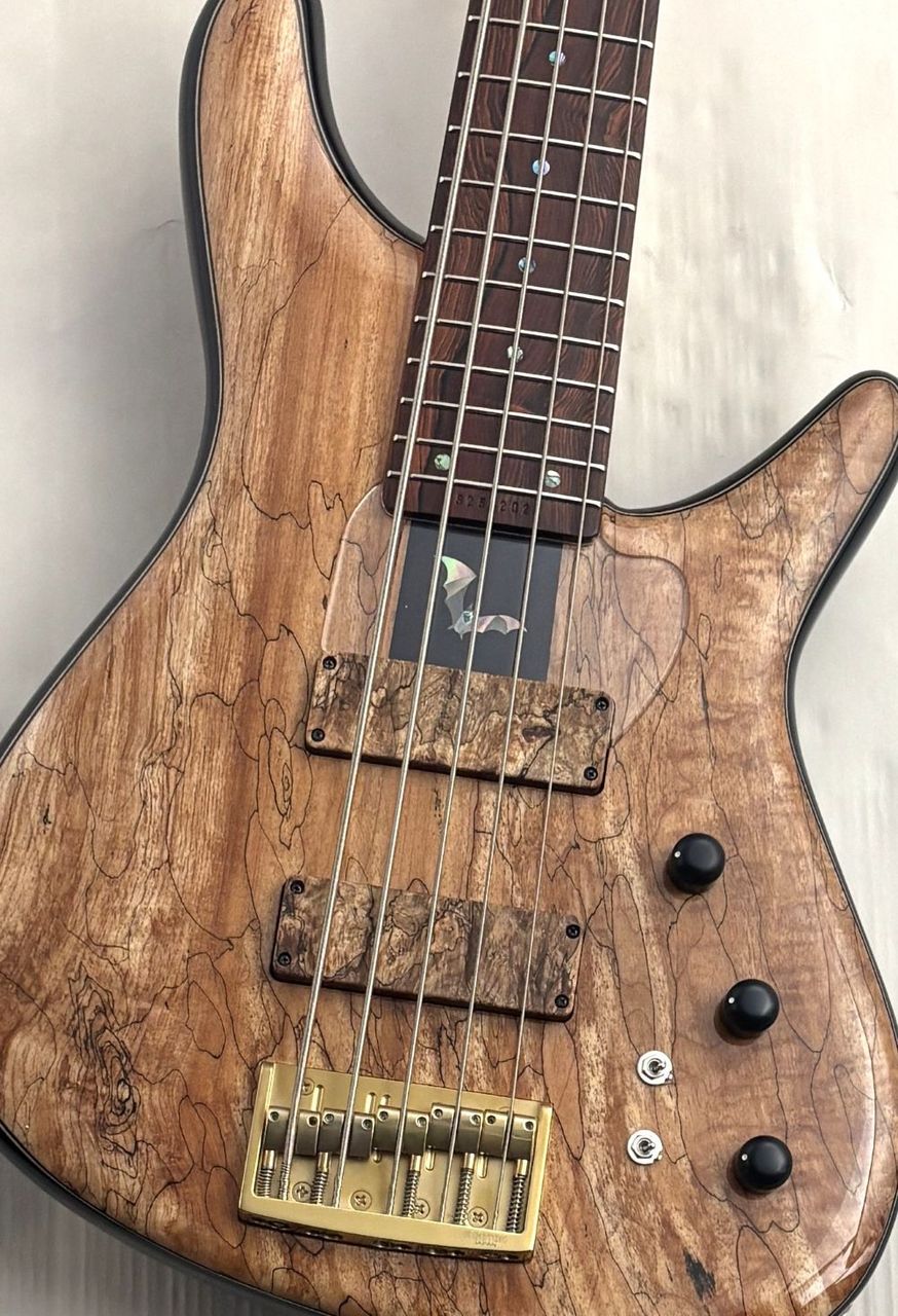 Sugi NB5C HH SPL ASH 5弦ベース パッシブ 24フレット Sugi NB5C SPL1P/ASH2P HH NAT/BLK【USED】（中古）【楽器検索デジマート】