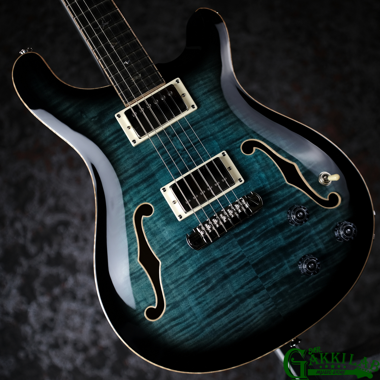 Paul Reed Smith(PRS) 2025 SE Hollowbody II Piezo Peacock Blue