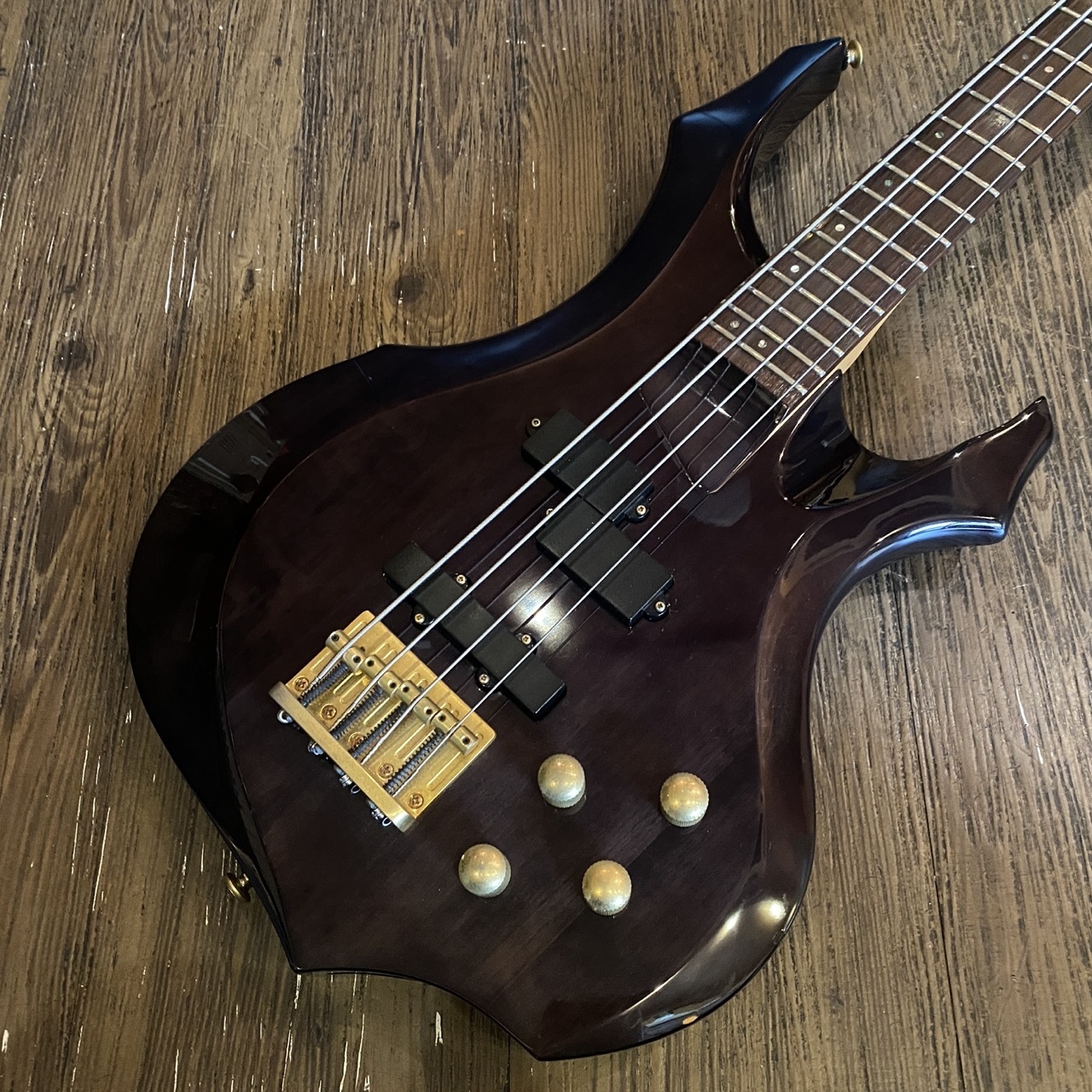 GrassRoots G-FR-58B Forest Electric Bass Guitar（中古/送料無料