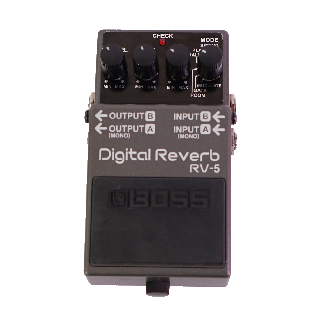 BOSS 【中古】デジタルリバーブ エフェクター BOSS RV-5 Digital Reverb ボス リヴァーブ エフェクター