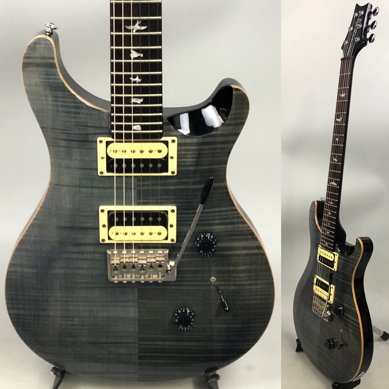Paul Reed Smith(PRS) SE Custom 24 Gray Black（中古/送料無料