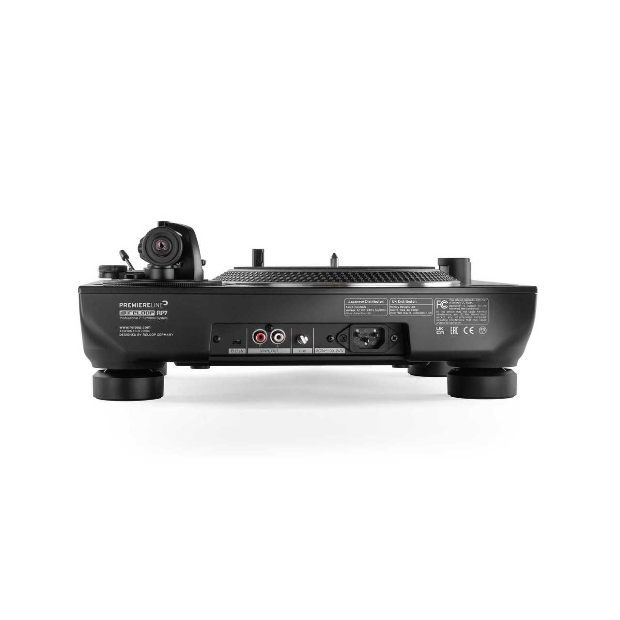 reloop 【予約受付中】RP-7 ターンテーブル 7インチ専用 プロ仕様DJ 
