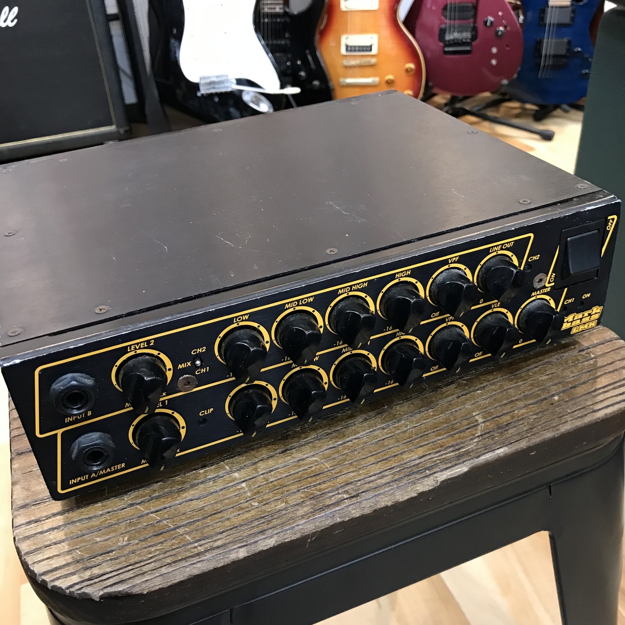 Markbass LMK ベースアンプ　ヘッドアンプ MARK BASS LMK ベース用ヘッドアンプ 500W 小型
