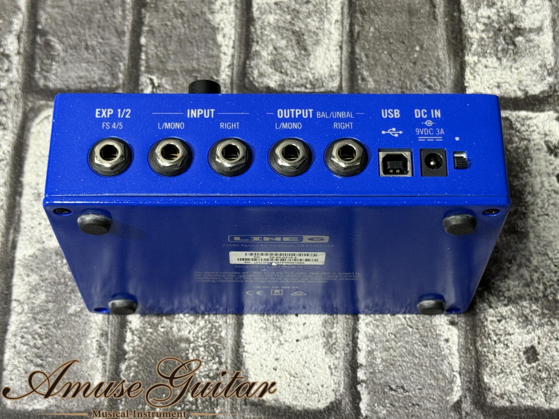 【限定カラー】HX stomp Lightning Blue limited Line 6 HX Stomp Limited-Edition Multi-Effects Pedal