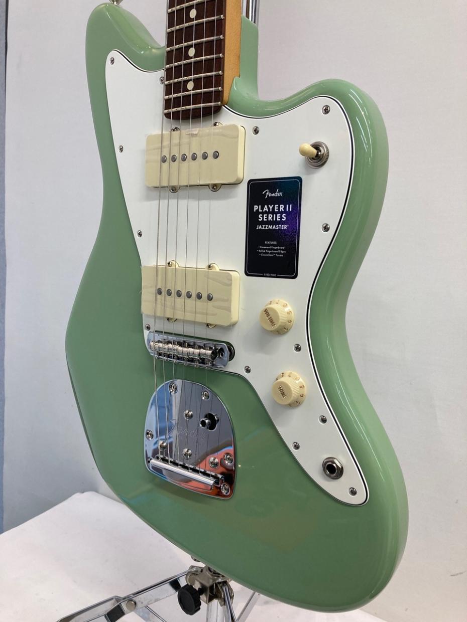 ニ*ー様 Fender / Player Series Jazzmaster Fender Player II Jazzmaster, Rosewood Fingerboard Birch Green