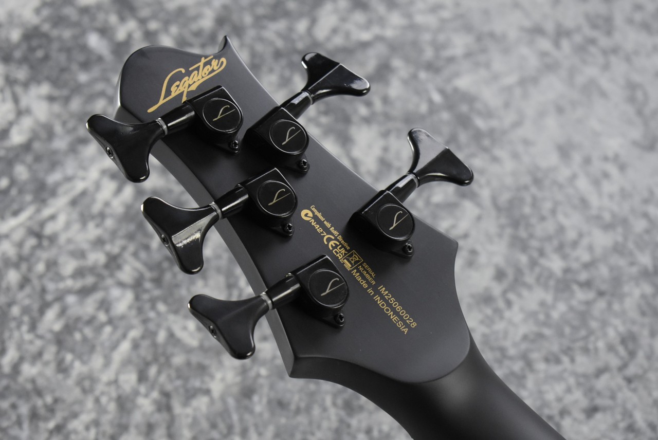 Legator HB5F - Satin Black Burl -【3.97kg】（新品）【楽器