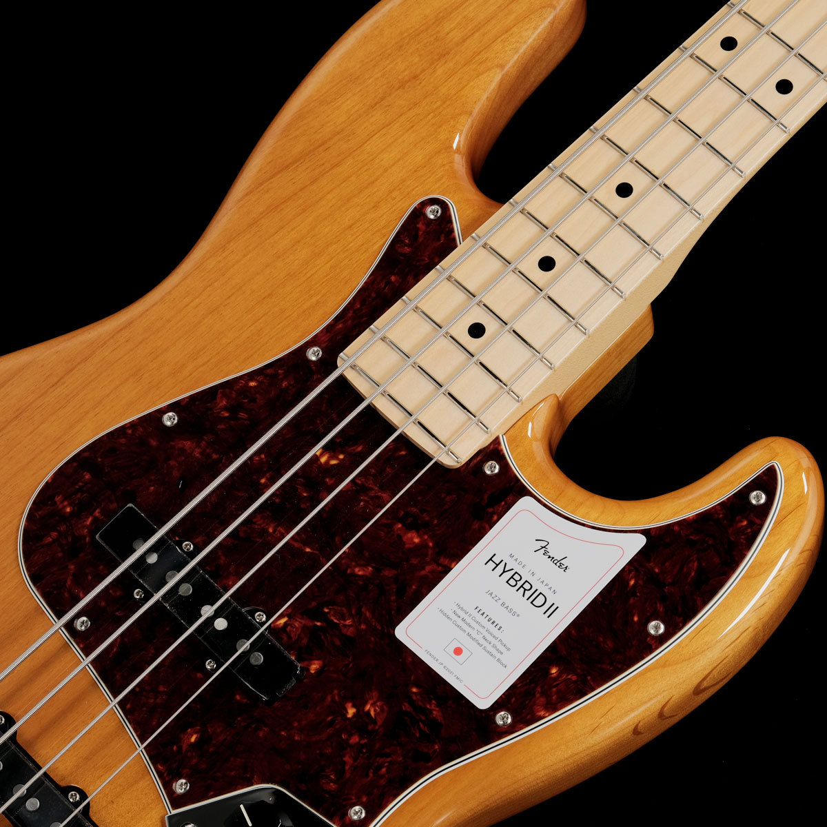 Fender Made in Japan Hybrid II Jazz Bass Maple Fingerboard Vintage 