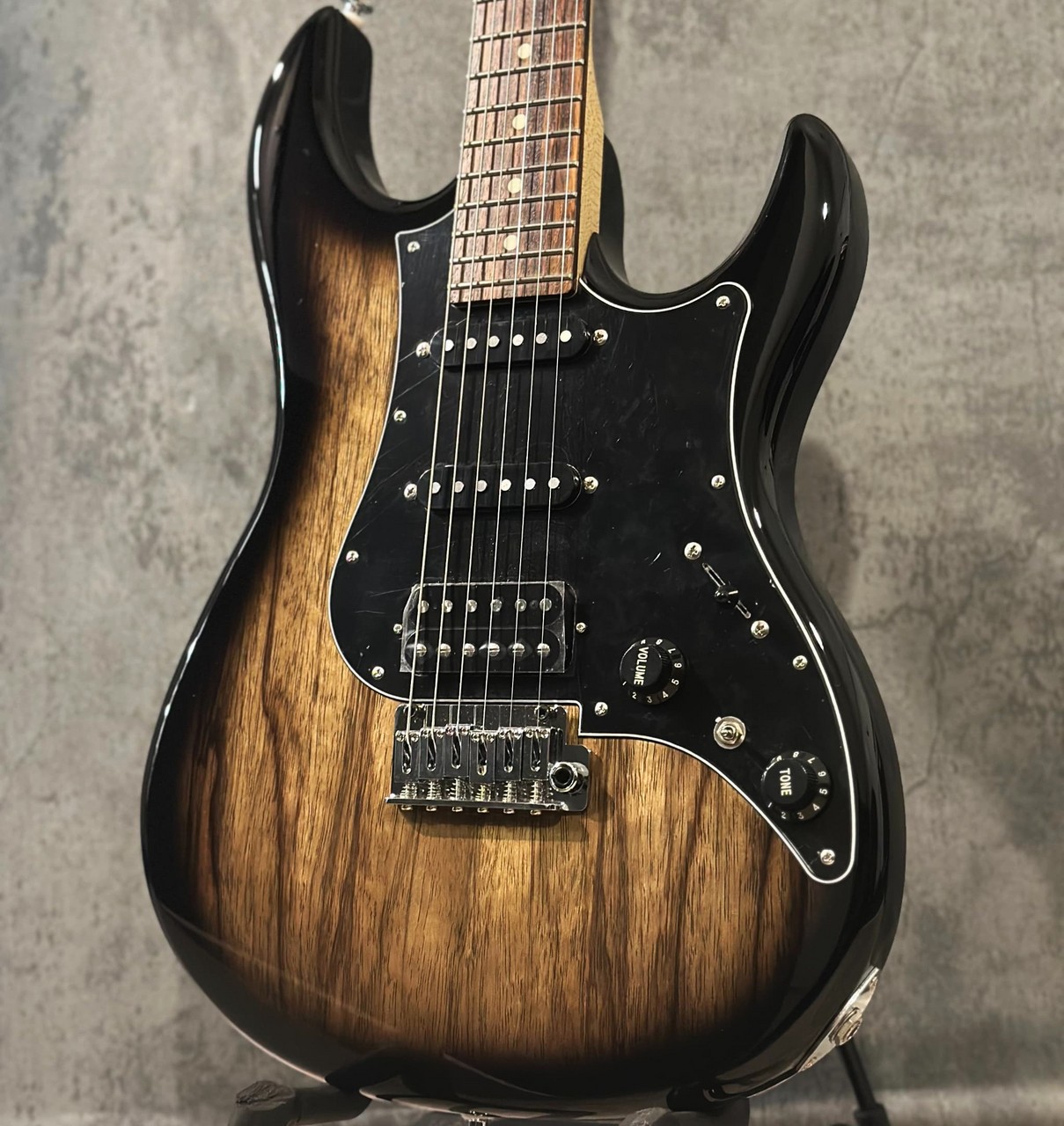 カスタムエレキベース ブラック/ブラウン！ジャンク… FUJIGEN(FGN) JOS2-TD-EW1-R ~Dark Mocha Burst~ #K240070【3.32kg