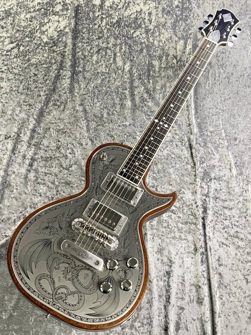 Zemaitis MFG-AC-24 Dragon & Heart Natural #JGA25075 [3.91kg]（新品