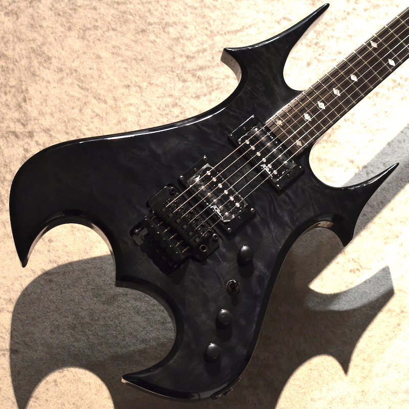 B.C.Rich NJ Neck-Thru Series Zombie ～Trans Black～ 【3.60kg
