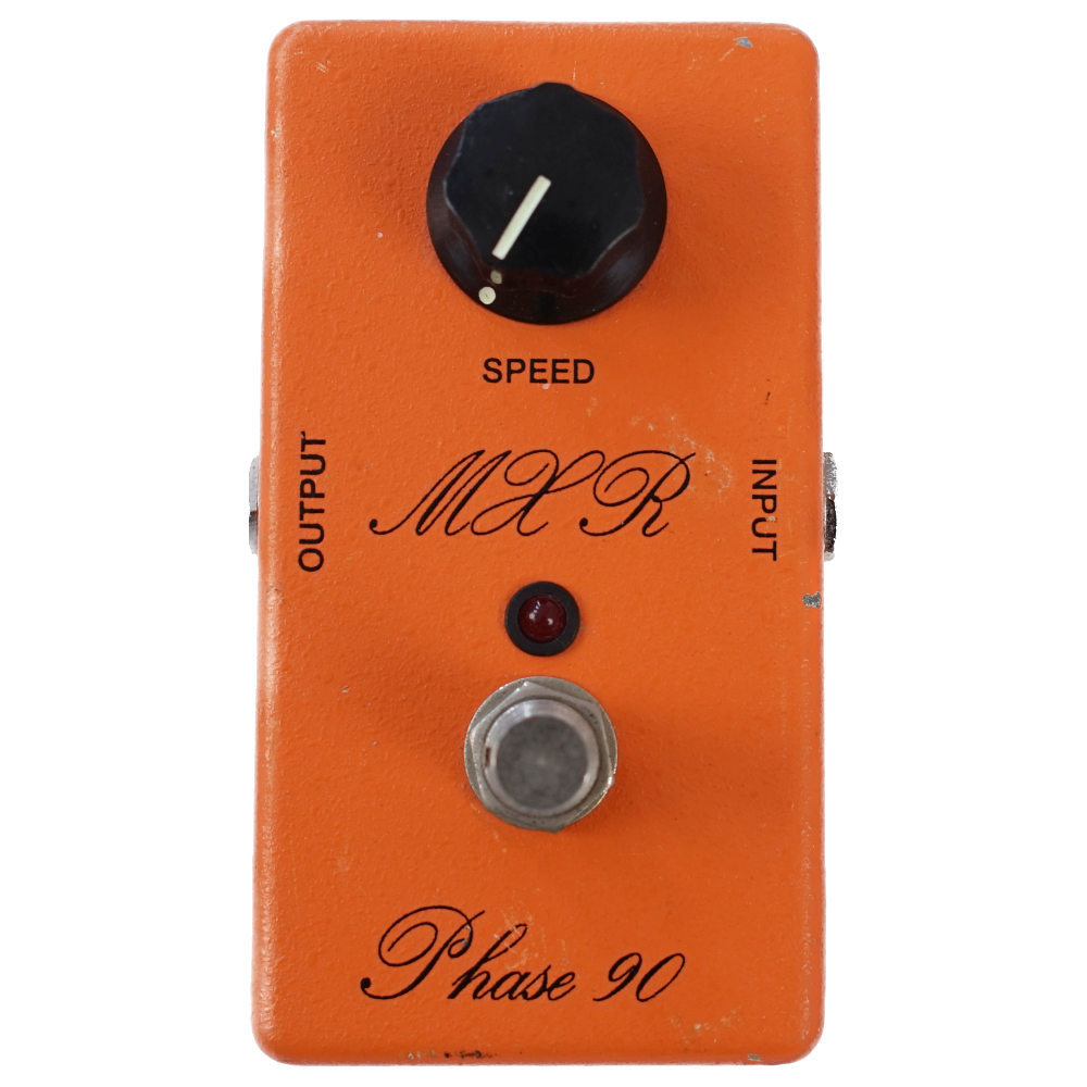 筆記体ロゴ★MXR Phase 90 ギターエフェクター フェイズ ビンテージ？ Vintage Mart｜ビンテージ・エフェクター特集 Vol.2「MXR Phase