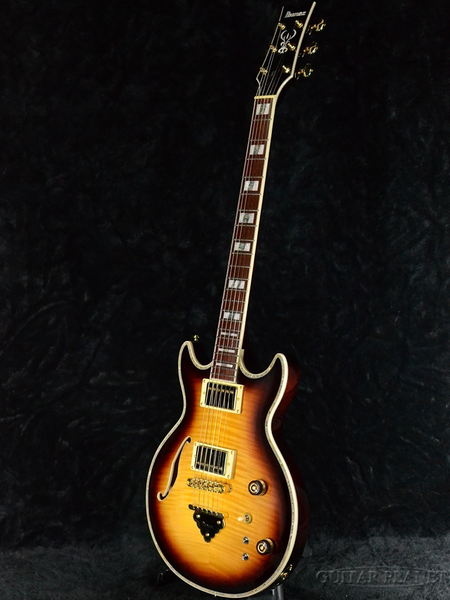 ギター Ibanez AR520HFM VLS (Violin Sunburst) Ibanez AR520HFM Hollowbody Electric Guitar - Violin Sunburst