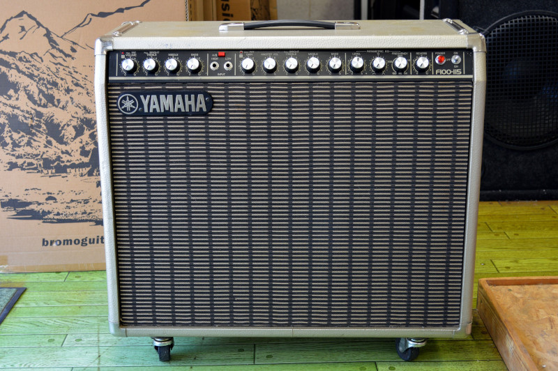 ★レアカラー美品!!YAMAHA F100-115S ギター・コンボアンプ 希少！限定シルバー！ G1A19099 YAMAHA F100-115のリペア１ : kazuminaの独り言