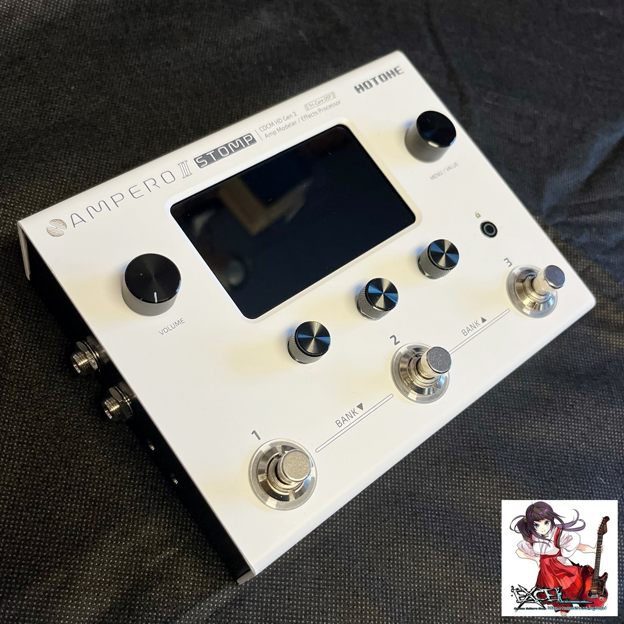 HOTONE AMPERO II STOMP (AMPERO2 STOMP) FW.2.3.1アップデート済み