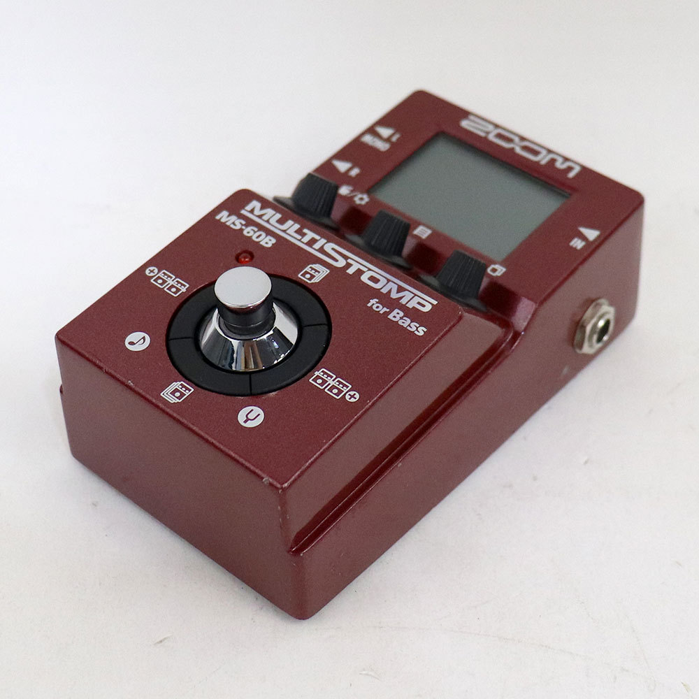 MULTI STOMP MS60B  ベースマルチストンプ　中古 ZOOM MS-60B+ MultiStomp Bass Pedal ベース用 マルチ