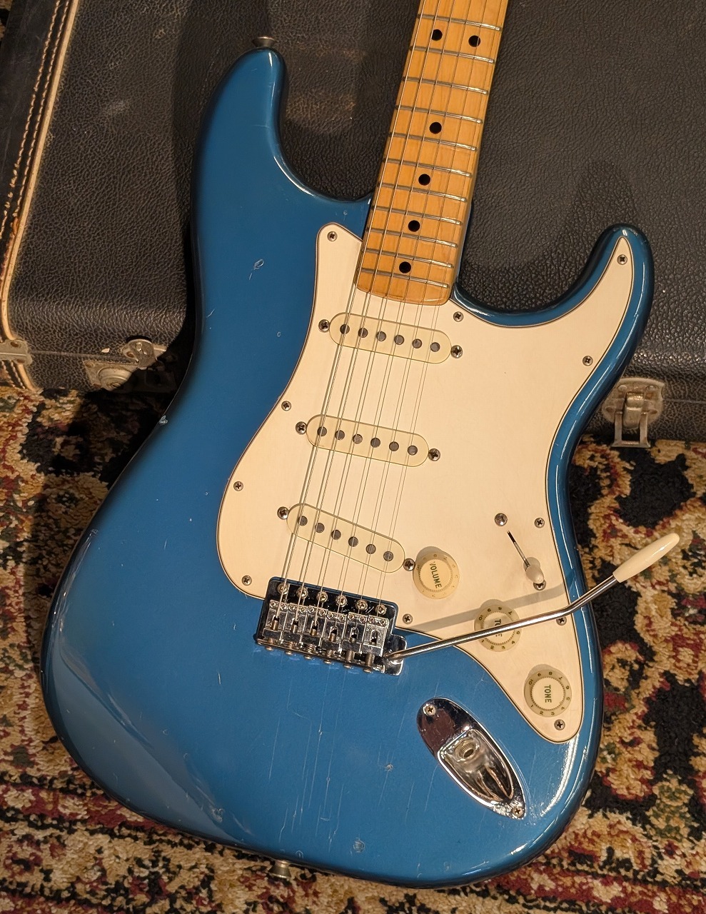 Fender 1974 Stratocaster 1pc Maple Neck / Lake Placid Blue【3.49kg