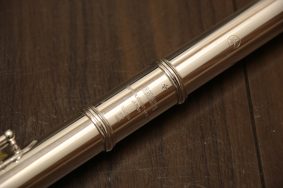 YAMAHA ヤマハ YFL-511 管体銀製フルート 【1年保証】 【SN 4527