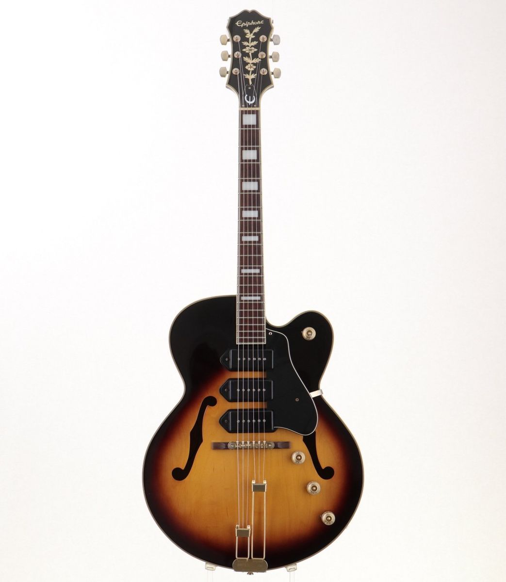 Epiphone Zephyr Blues Deluxe Vintage Sunburst 1999年製【3.48kg
