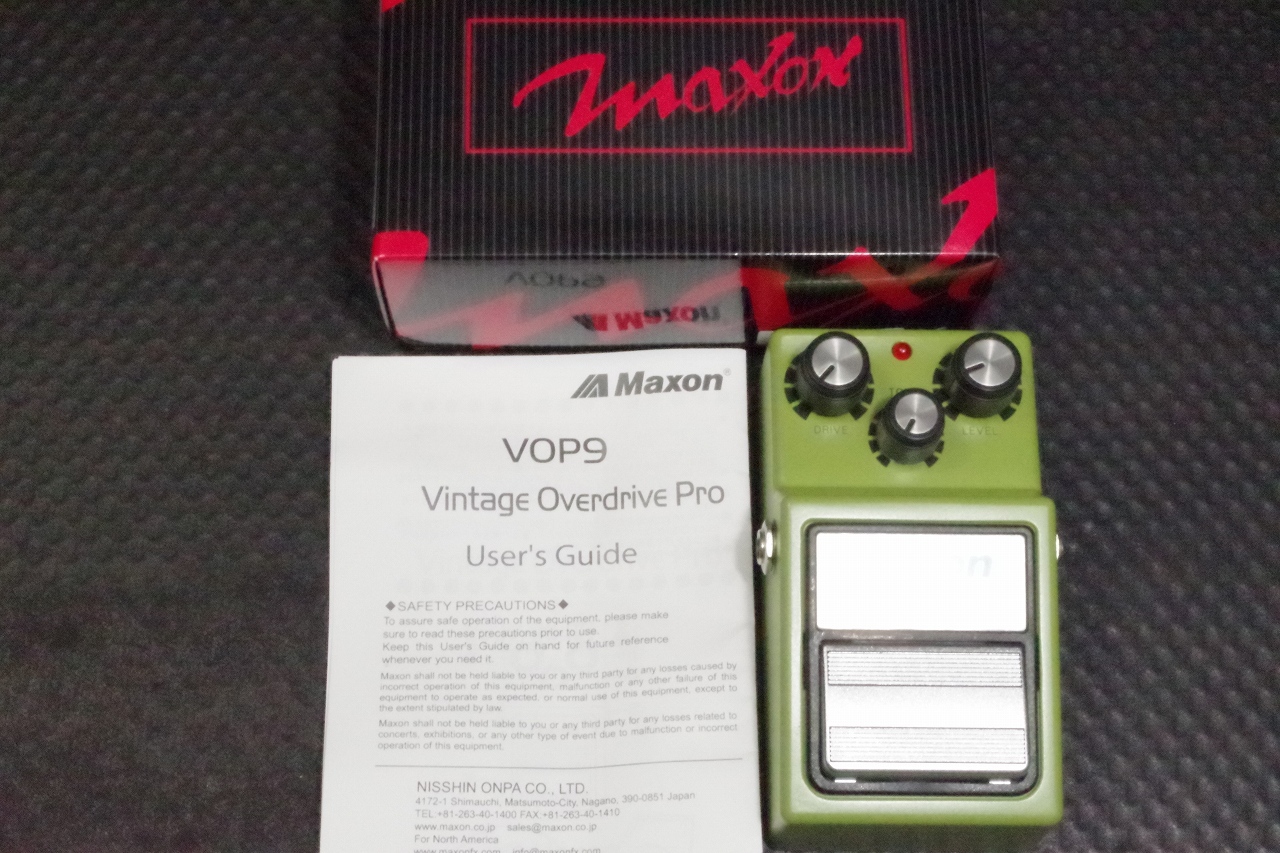 Maxon MAXON VOP9 Vintage Overdrive Pro オーバードライブ 【都城店