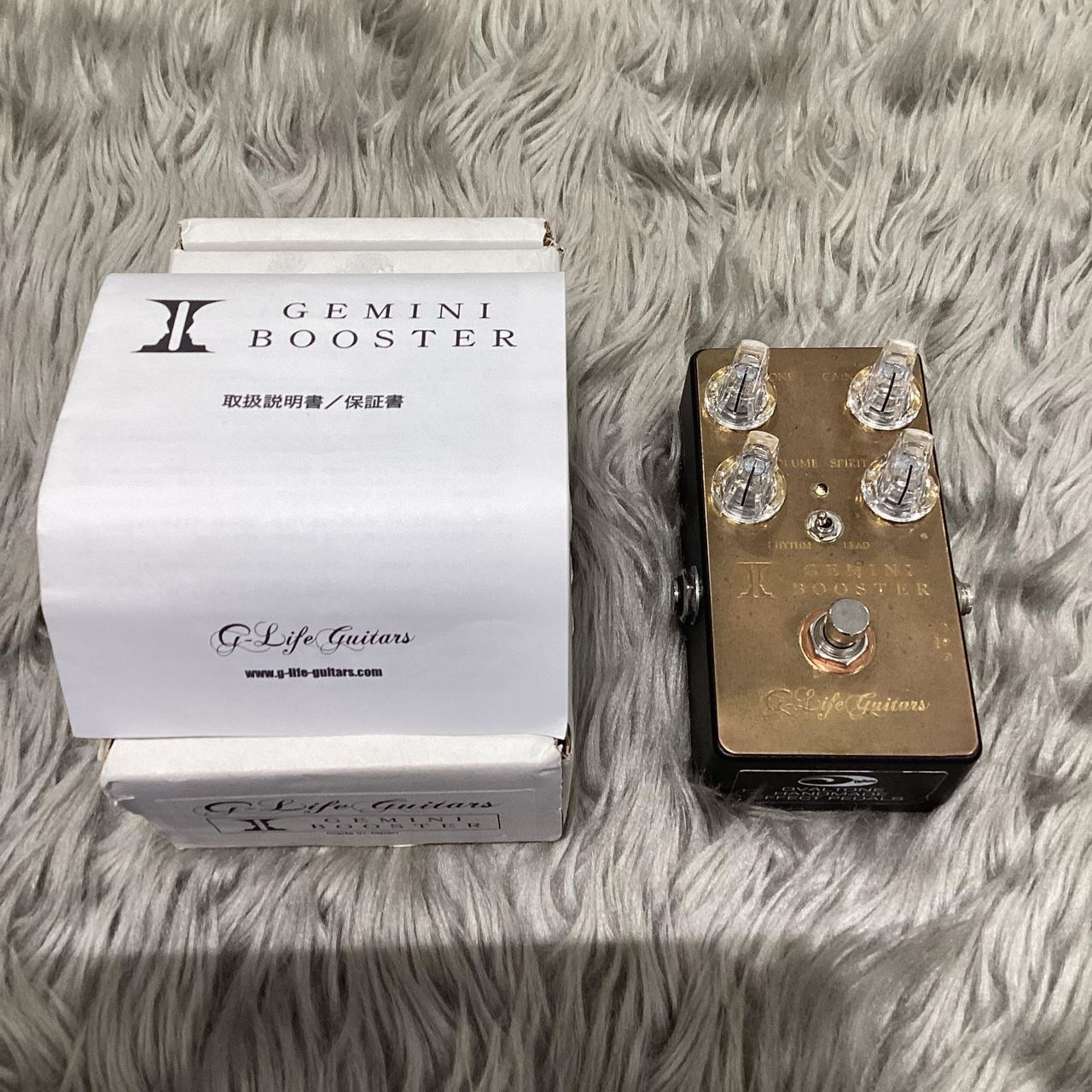 ギター Gemini Booster DAITAプロデュースの実践派ブースター！ G-Life Guitars GEMINI