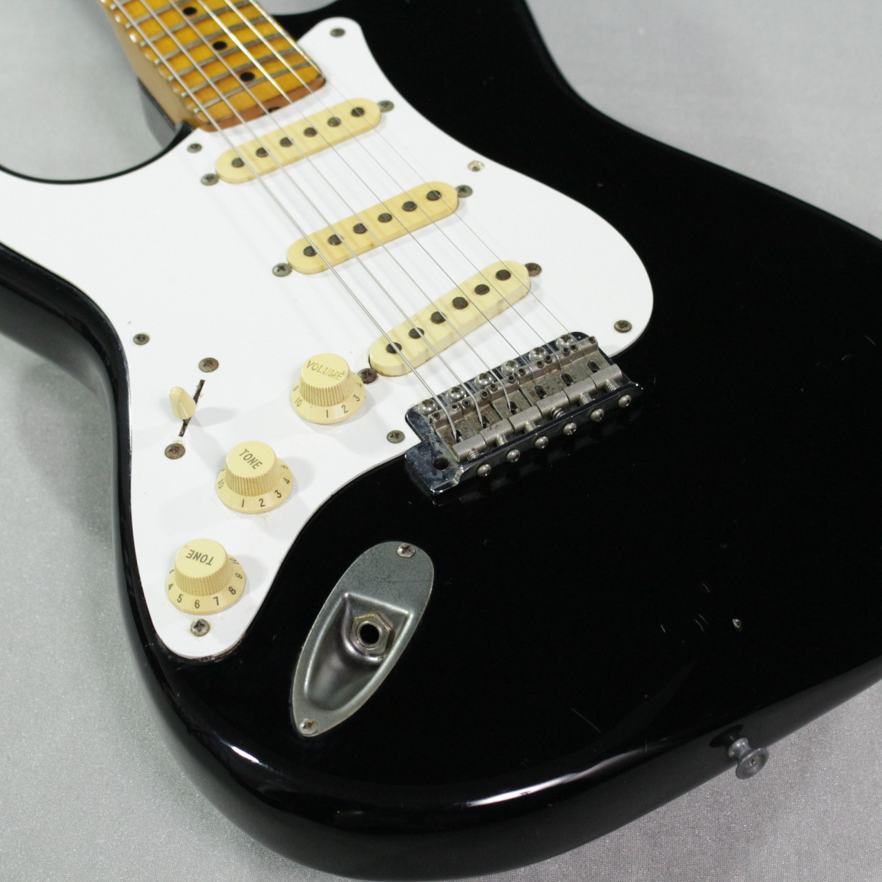 Fender Japan 【1984年製】Stratocaster MOD -Black- LH【3.38㎏】【右