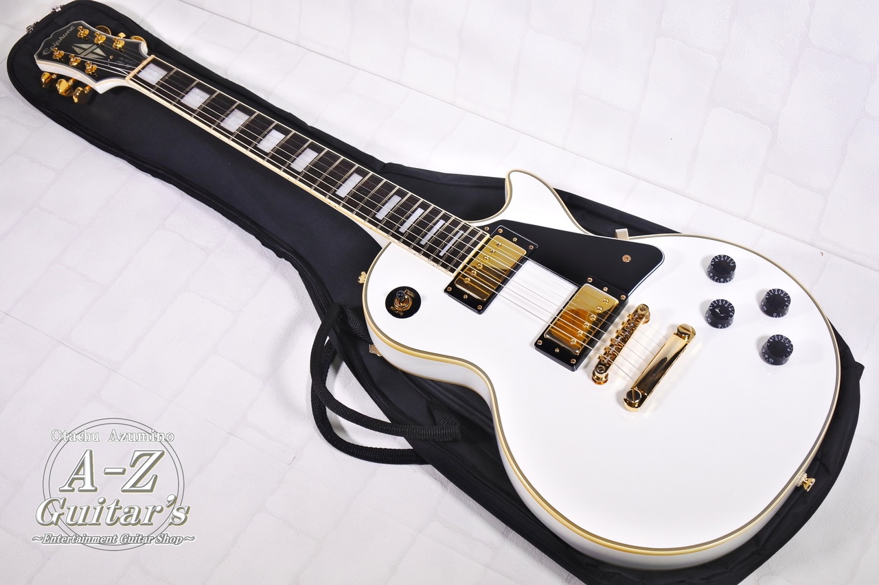 Epiphone Les Paul Custom Pro 2016 ホワイト - エレキギター