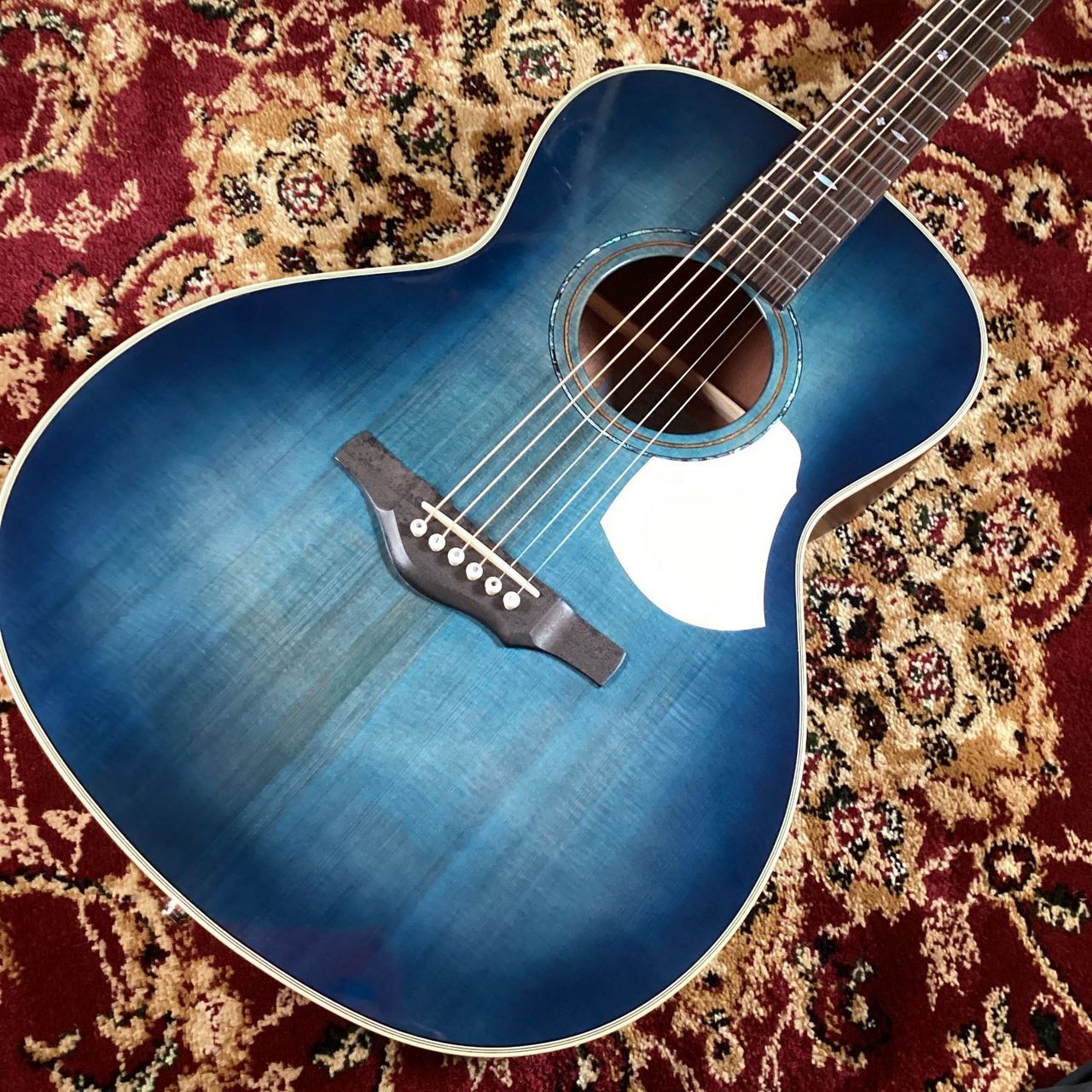 K.Yairi SBM-MH1 E BMB (ブルームーンバースト) エレアコギター トップ