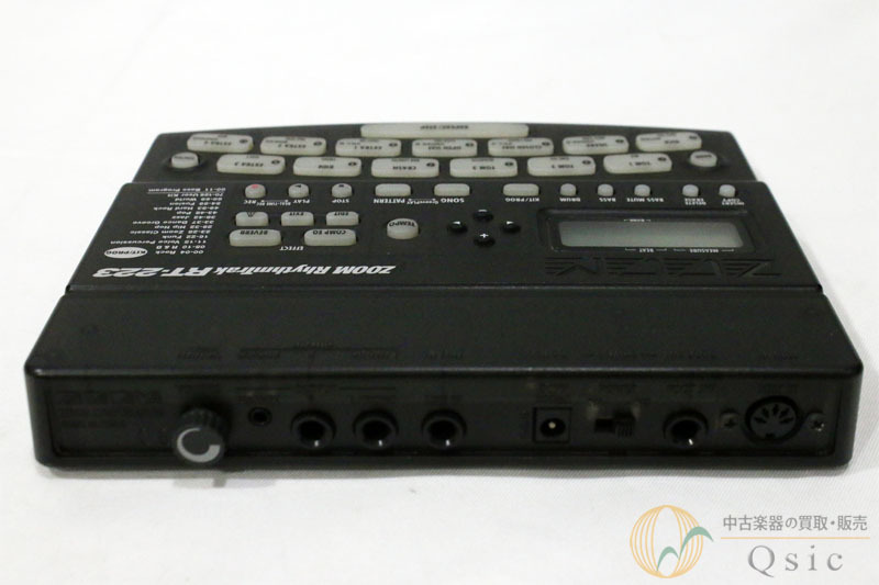 ★ZOOM RT-223 RhythmTrak ACアダプター・取説付★ズーム リズムトラック　リズムマシン　ドラムマシン ZOOM RT-223 本体、ACアダプター（他社製改造品）、取説（WEB印刷