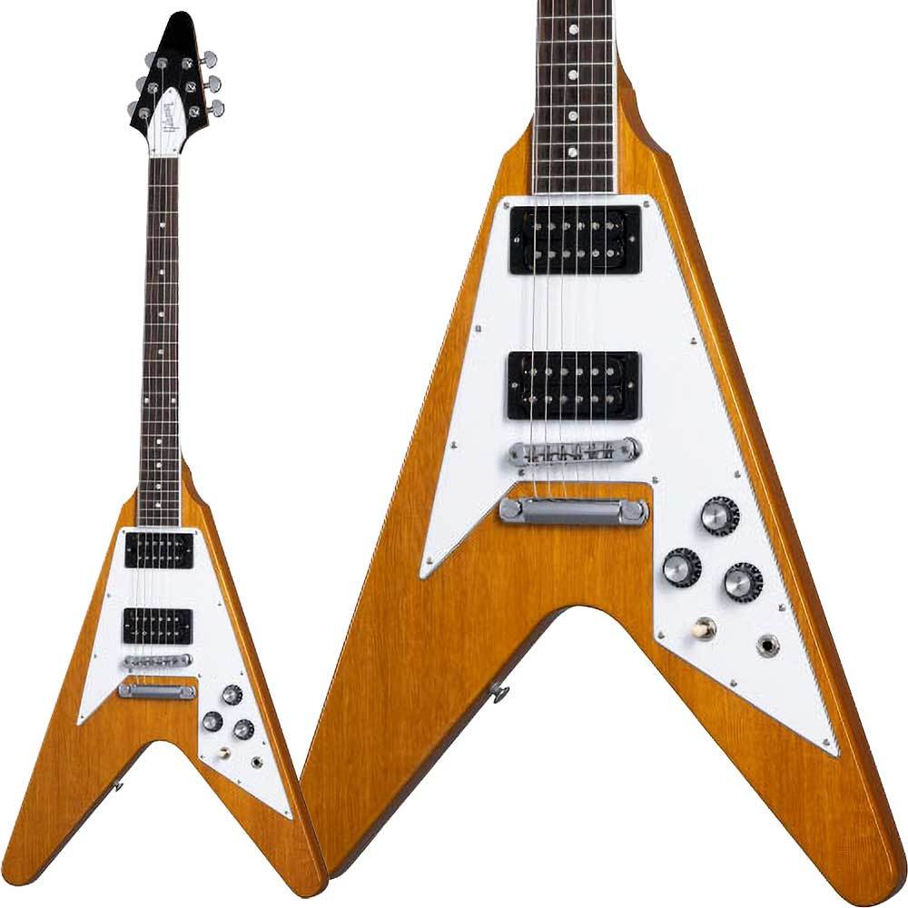 Gibson 70s Flying V Antique Natural エレキギター フライングV（新品 