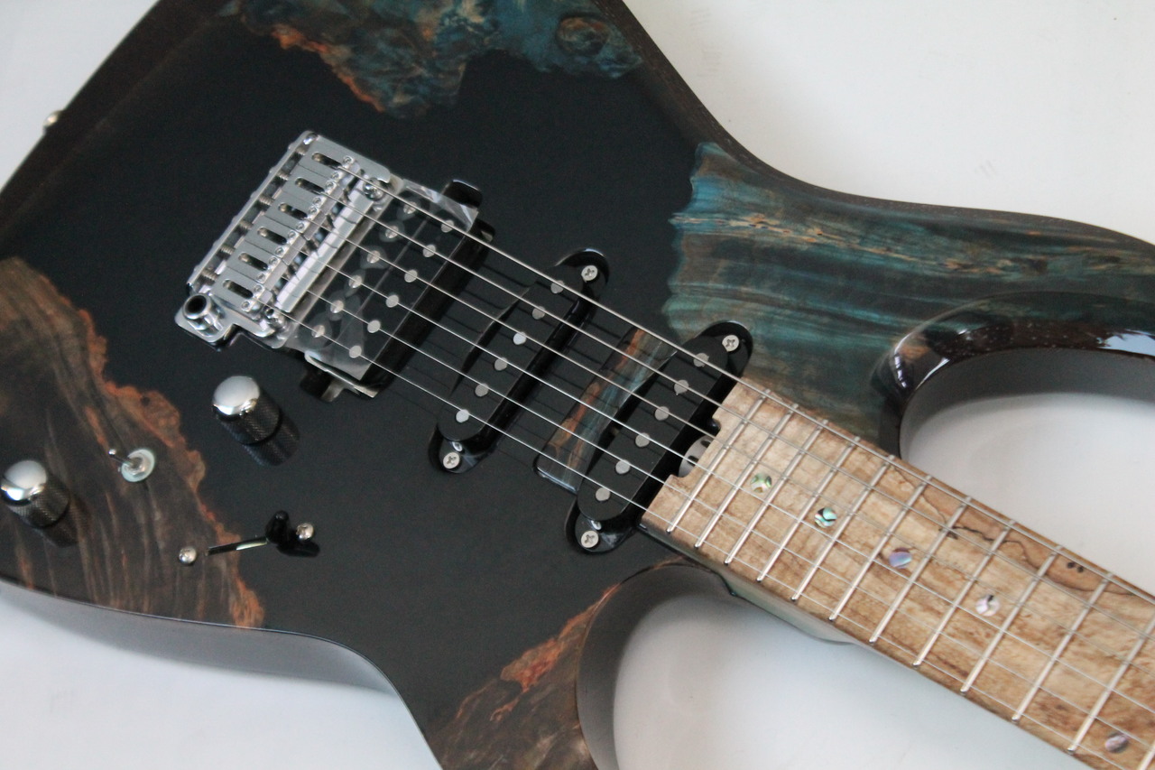 infinite Trad Fullsize Dinky ST Stabilized Maple / Black