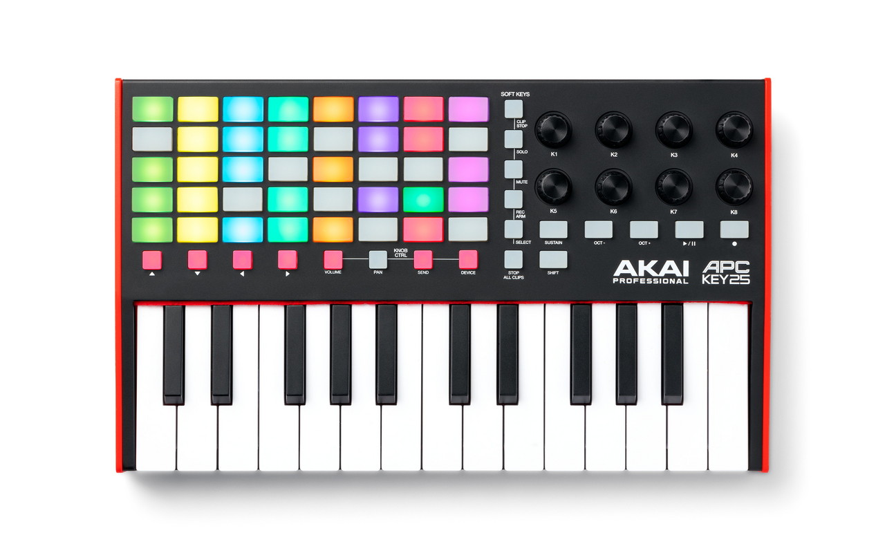 AKAI APC Key 25 MK2 【Ableton Live用多機能かつコンパクトな MIDI