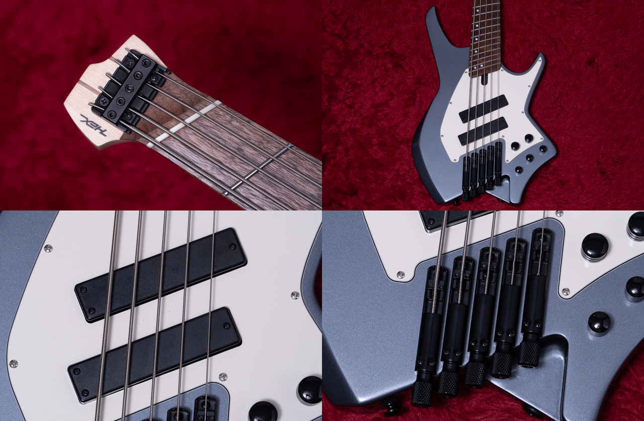 HEX Guitars NB505 Gunmetal Grey 4.110kg #HJ0700057【GIB横浜