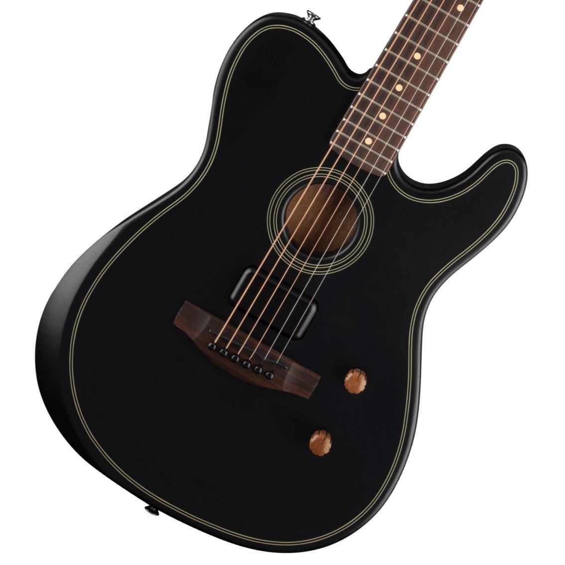 ギター Fender Acoustasonic Standard Black 11FenderACOUSSTDJAZZMASTERBLK_