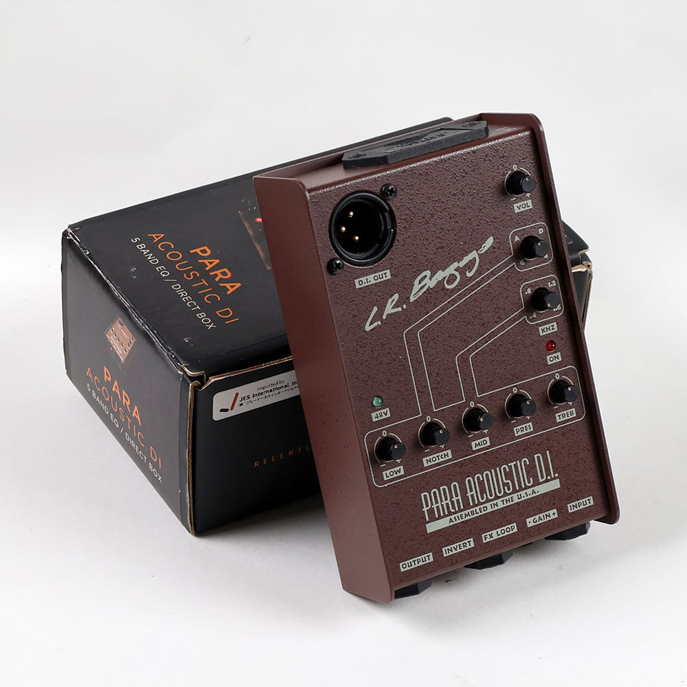 即日発送可 Para Acoustic D.I. ダイレクトボックス Amazon | L.R.BAGGS Para Acoustic D.I. アコギ用ダイレクト