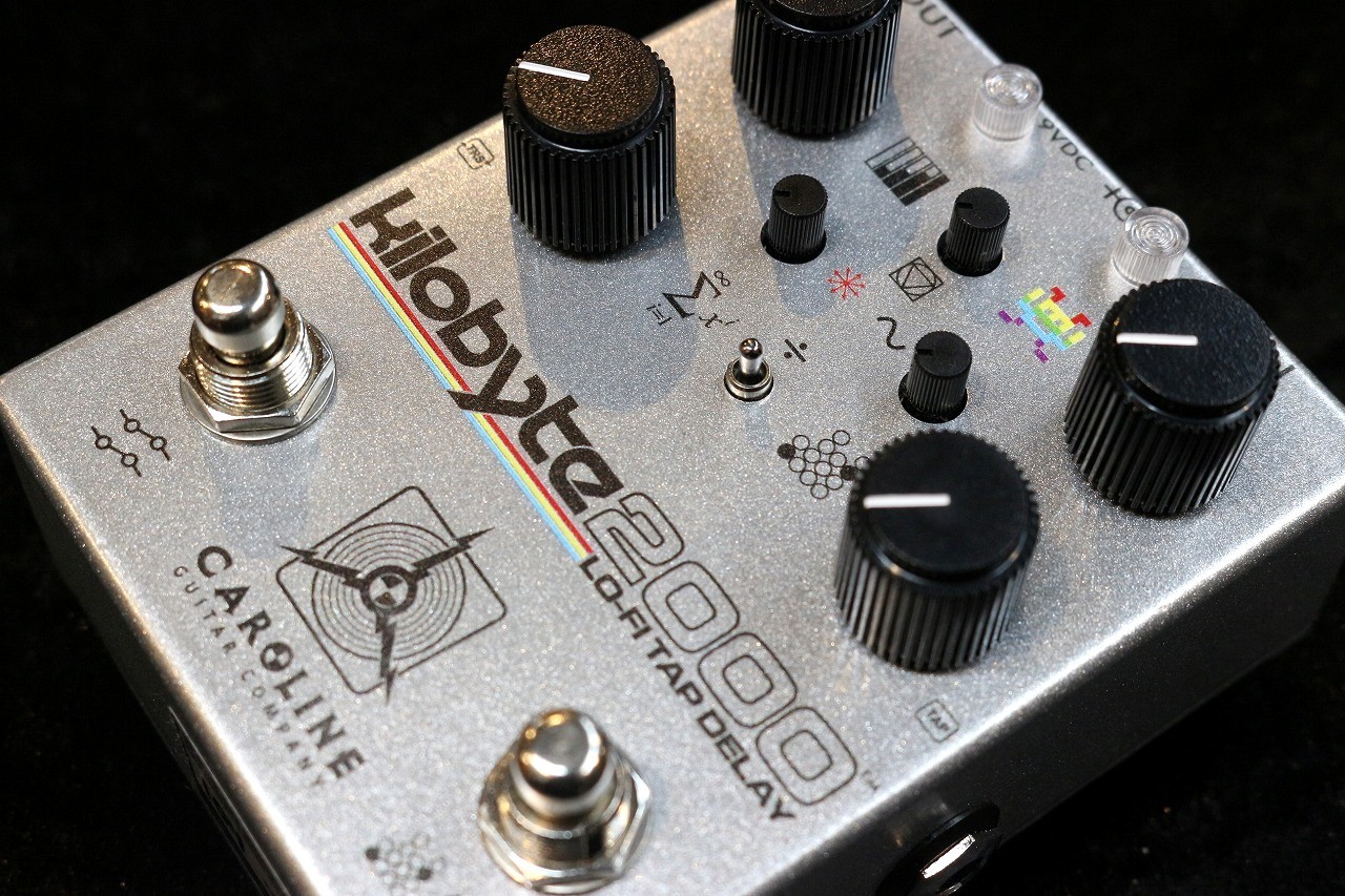 ギター Caroline Kilobyte Lo-Fi Delay Caroline Kilobyte Lo-Fi Delay