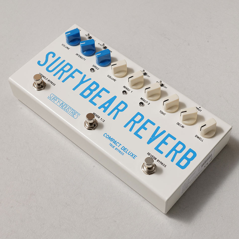 Surfy Bear スプリングリバーブ Surfybear Metal Spring Reverb Unit w/ NEW SURYPAN V2 – SEVEN
