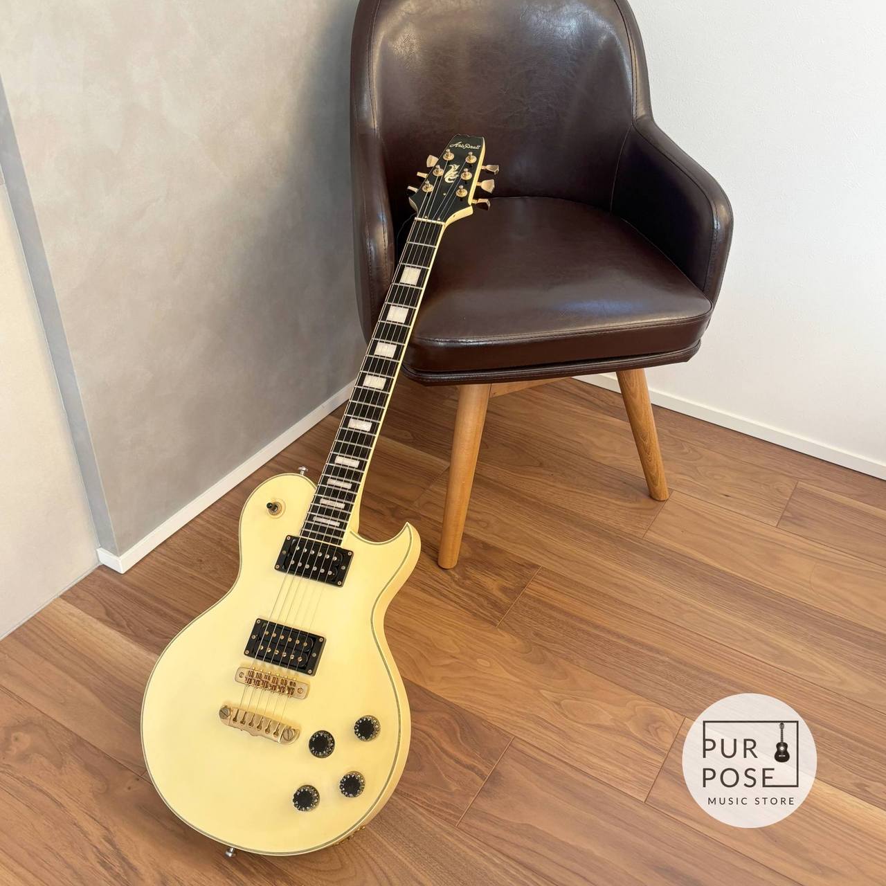 Aria Pro II PE Deluxe Ivory 1980年代（ビンテージ/送料無料）【楽器