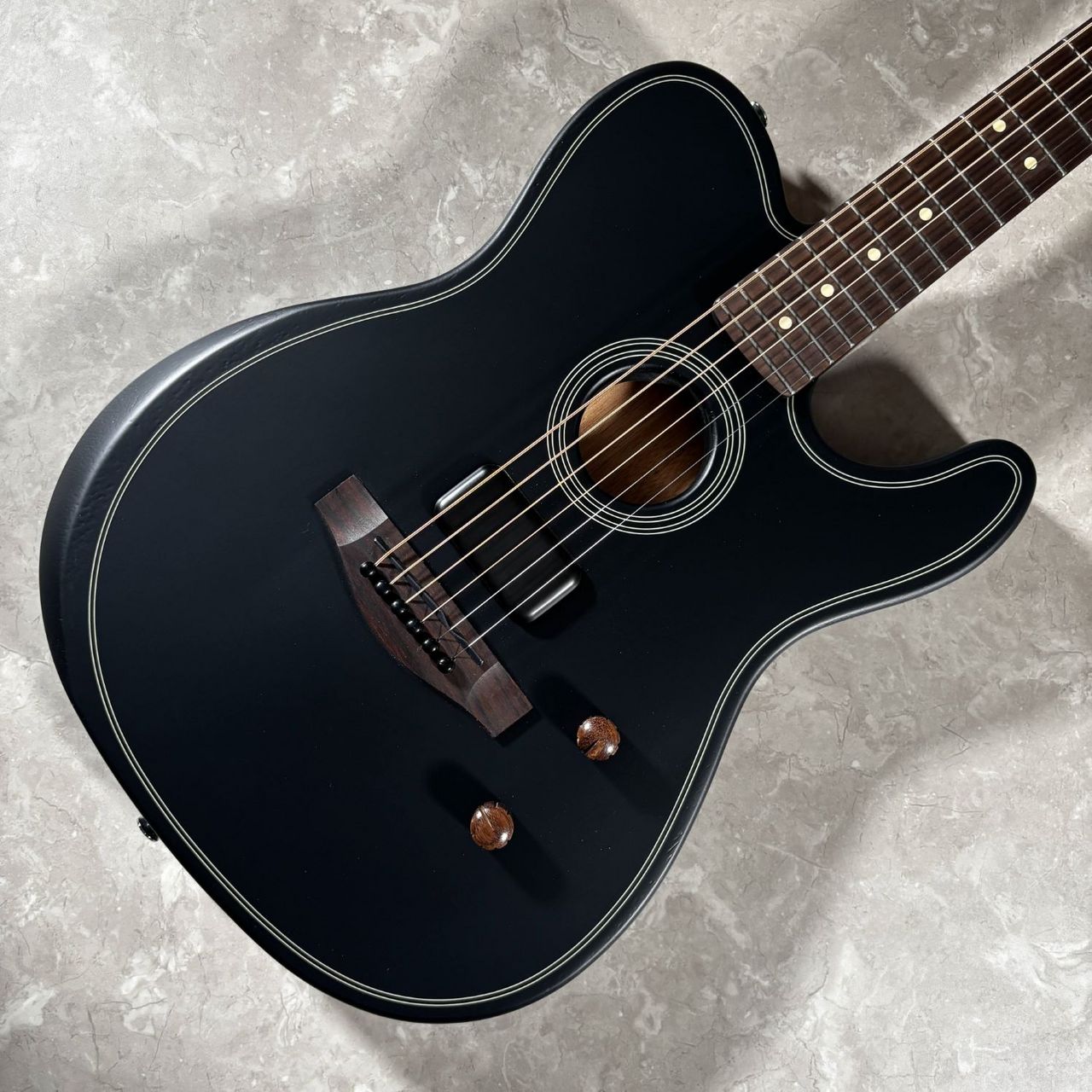 Fender Acoustasonic Standard Telecaster Black エレアコギター
