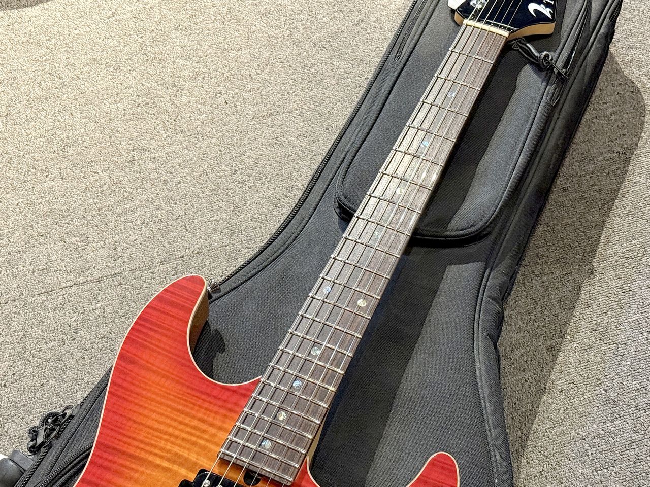 T'S Guitars DST-22 2H Custom Trans Blue Burst Electric