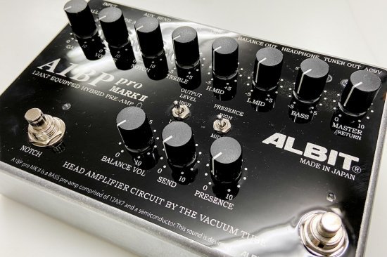 ALBIT A1BP pro MARK II ベース用プリアンプ/DI【送料無料】（新品/送料無料）【楽器検索デジマート】