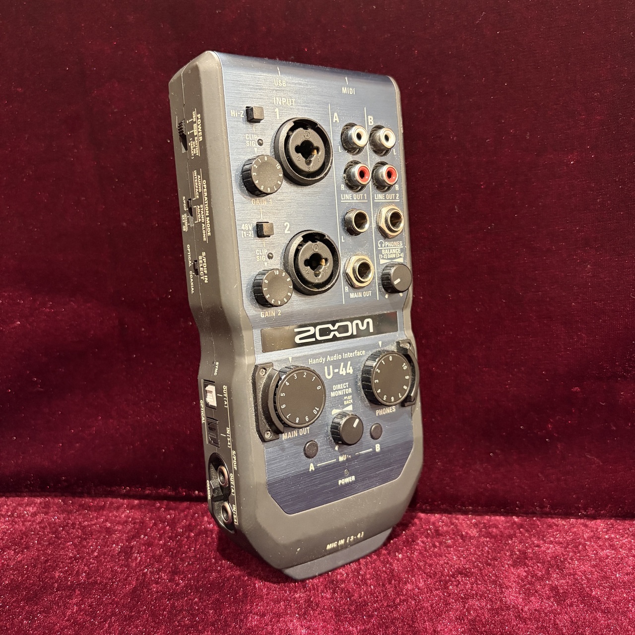 Zoom U-44オーディオインターフェース ZOOM U-44 オーディオインターフェース 【公式通販】 オーディオ