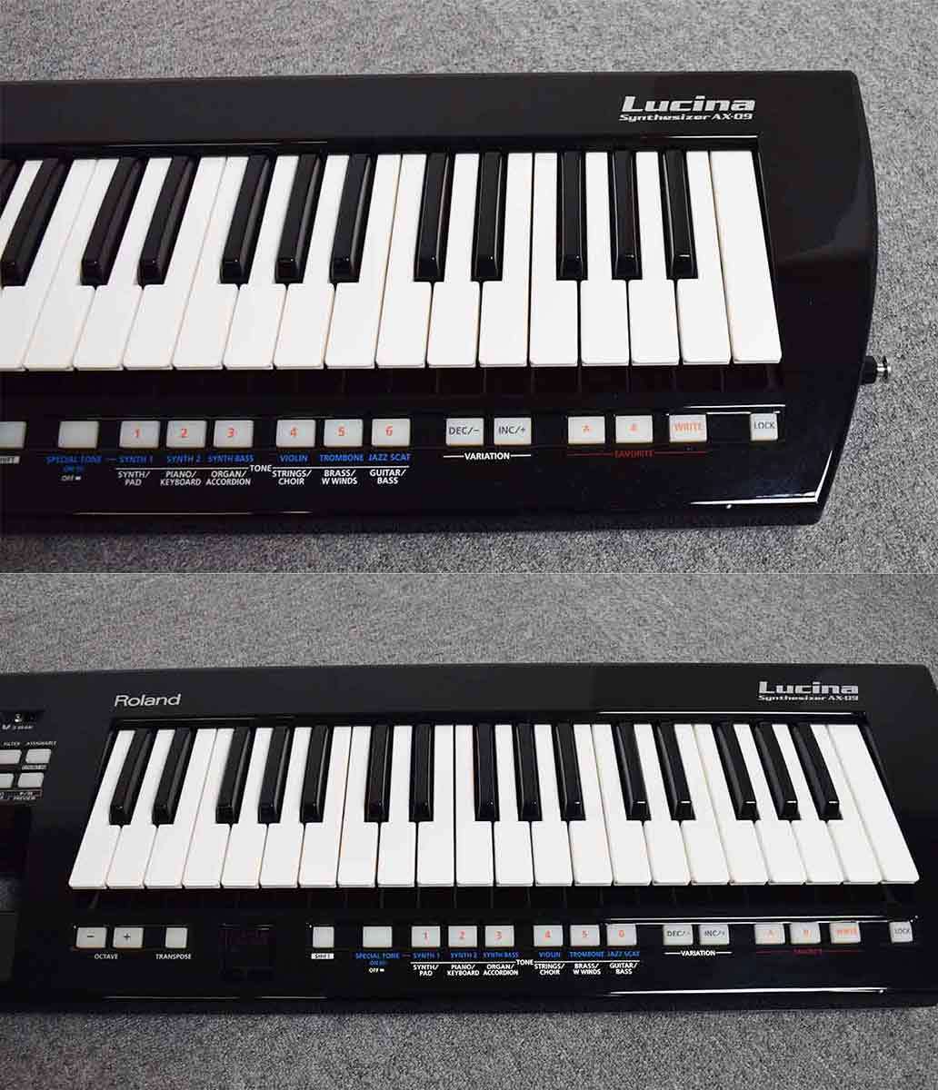 Roland Lucina ルシーナ AX-09 BK ショルダーキーボード/シンセサイザー（中古/送料無料）【楽器検索デジマート】