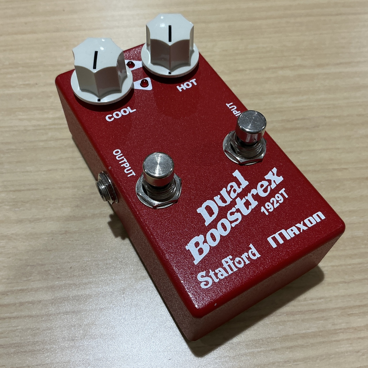 【新古品】Maxon / Dual Booster （一回のみ使用） MAXON ( マクソン ) DB10 Dual Booster 送料無料 | サウンドハウス
