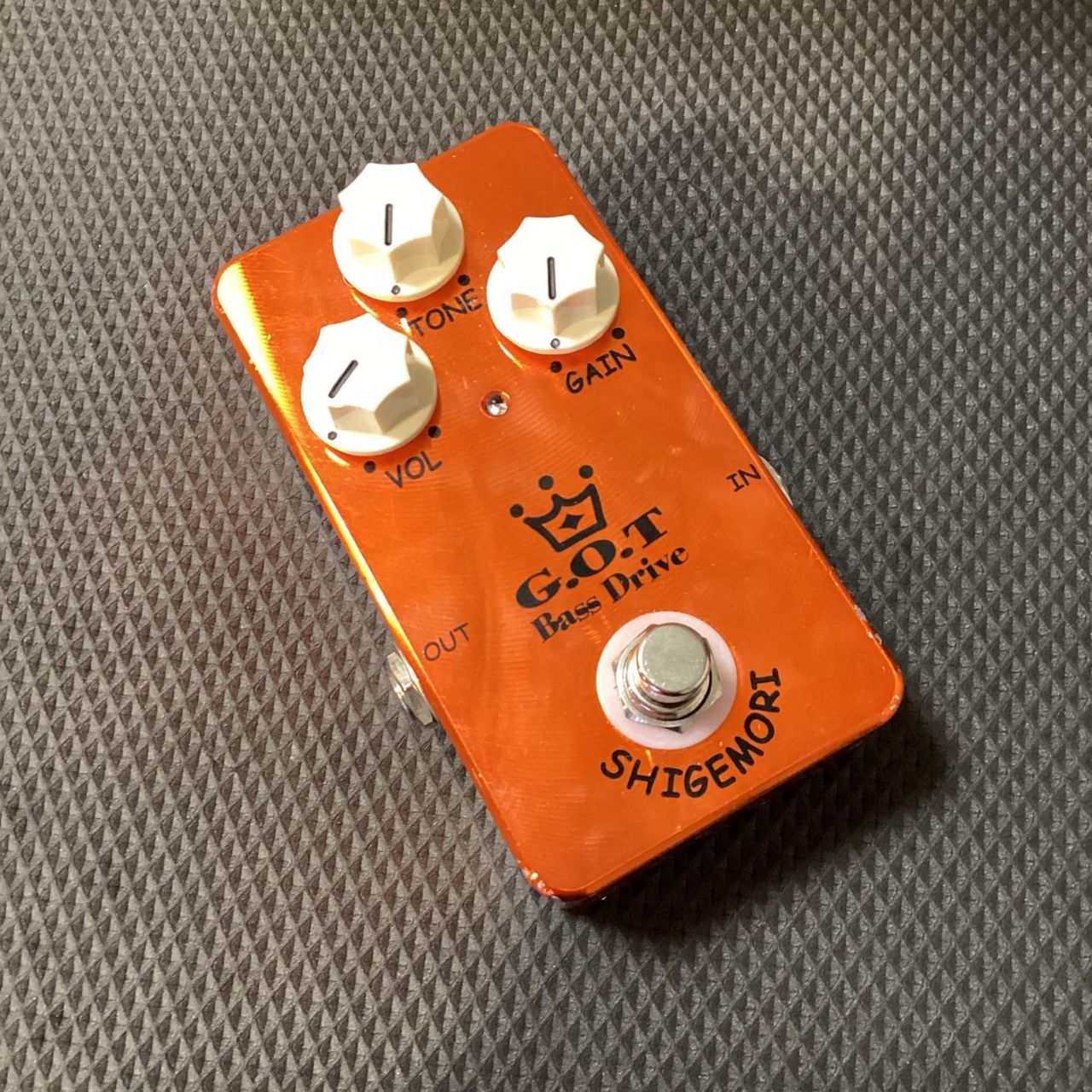 Shigemori G.O.T Bass Drive【中古エフェクター】【現物画像】（中古