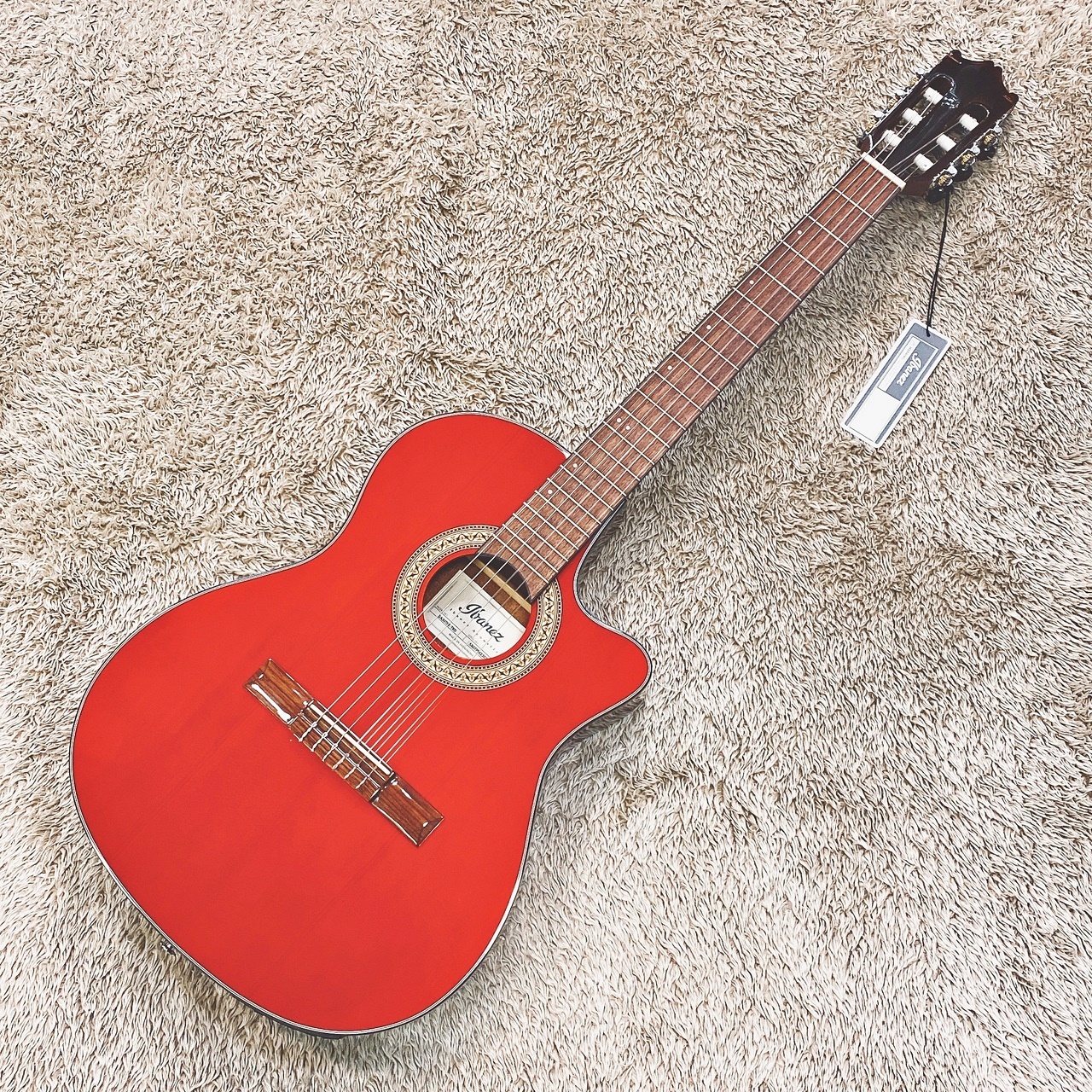 Ibanez GA30TCE TRD (Transparent Red High Gloss)【薄胴エレガット 
