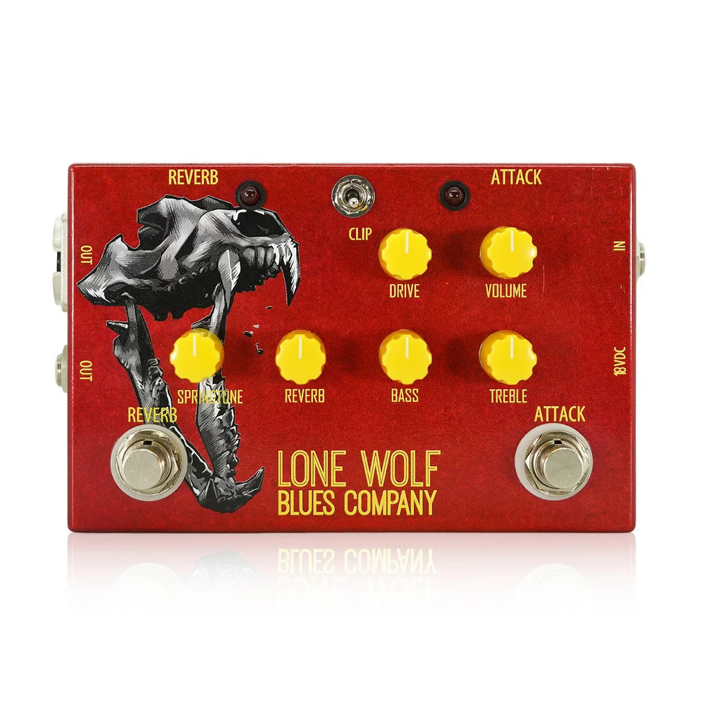 LONE WOLF BLUES COMPANY Alpha Wolf ハープ用マルチエフェクター